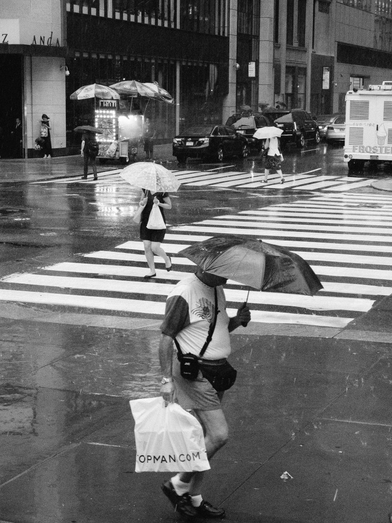 Composition in Umbrellas, New York 2015
